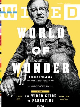 steven spielberg, wired cover